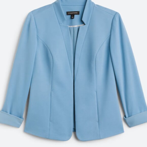 Stella Notched Collar Ponte Blazer - Picture 3 of 7